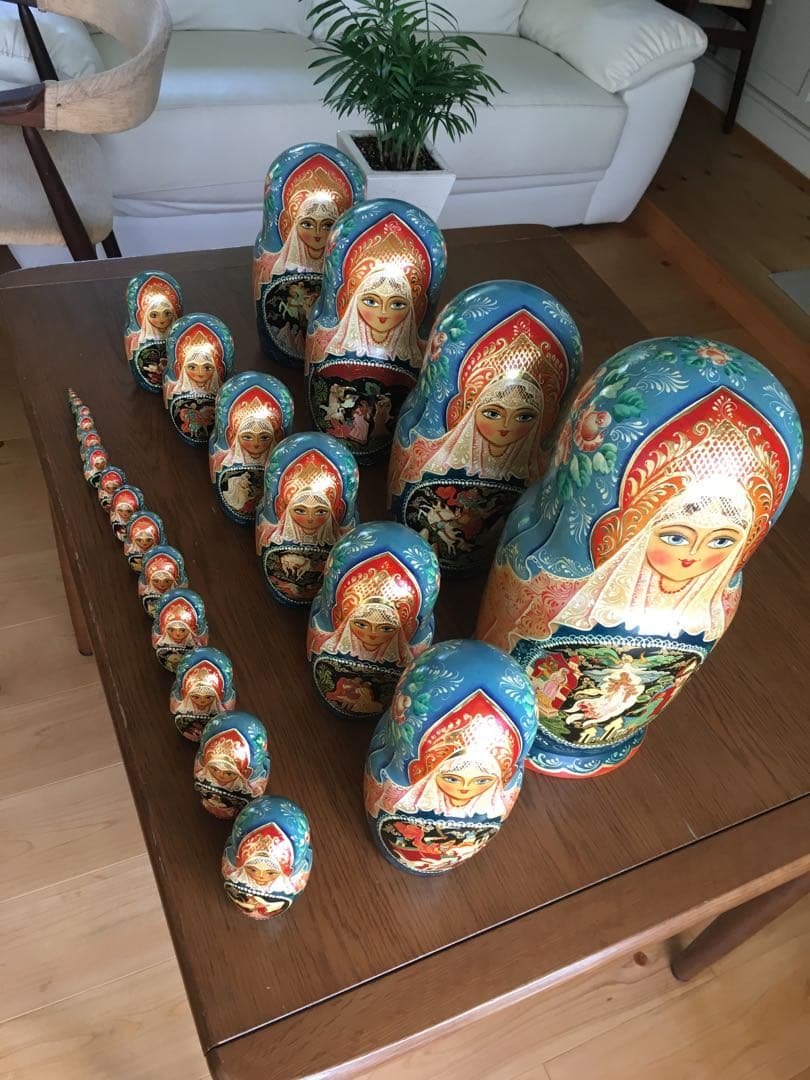 ⭐︎25体⭐︎ロシア雑貨☆マトリョーシカ　1999年製