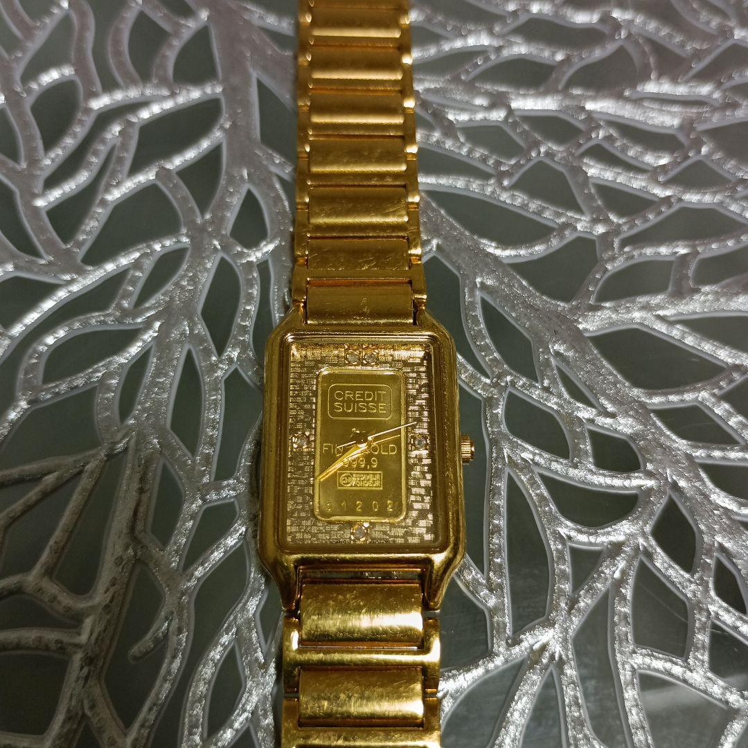 KLAEUSE クロイゼCREDIT SUISSE レディース腕時計 ゴールド