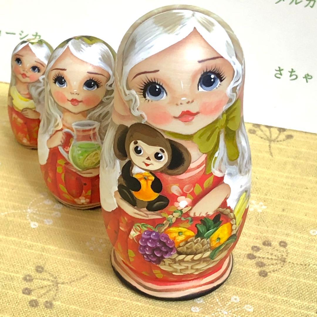マトリョーシカ　スヴェトラーナ・ニコラエヴァ　チェブラーシカ ロシア雑誌