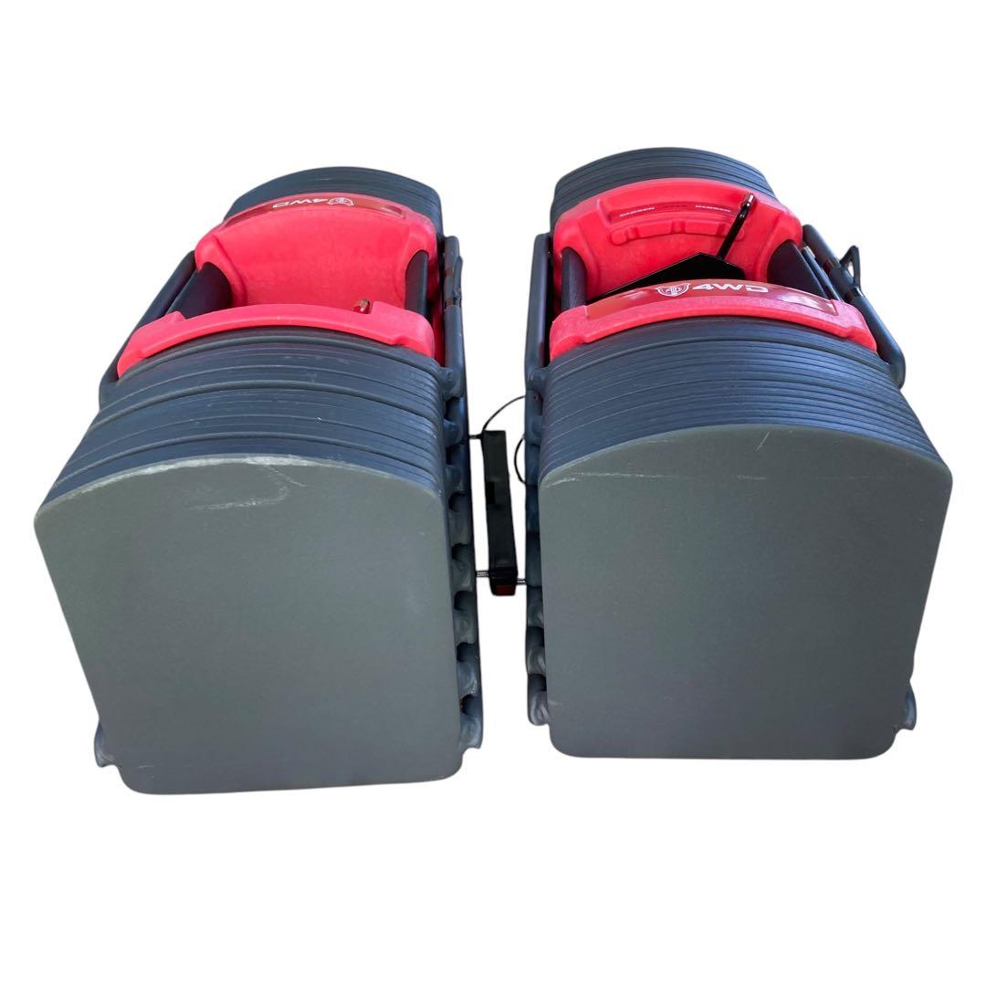 4WD ブロックダンベル 可変式ダンベル 約2.3kg〜41kg 2個セット