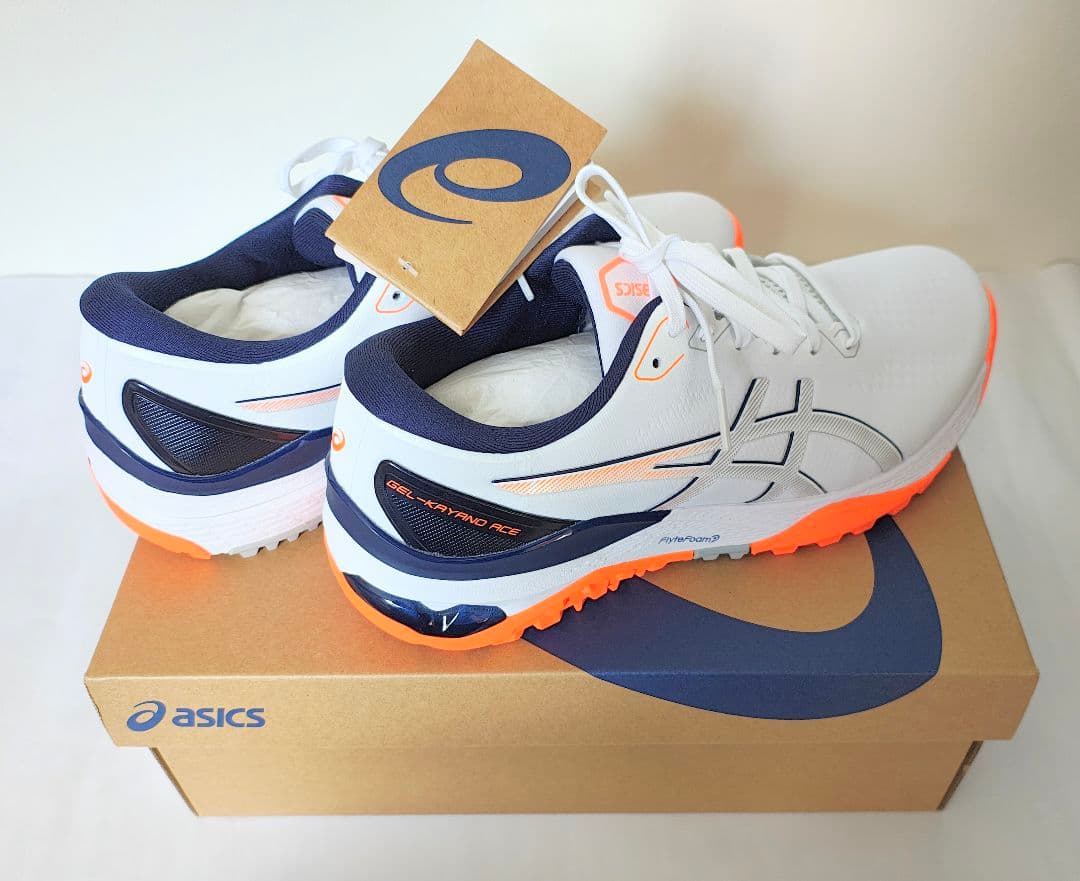 新品　26.5cm　アシックス　ゴルフ　シューズ　ゲルカヤノ　メンズ