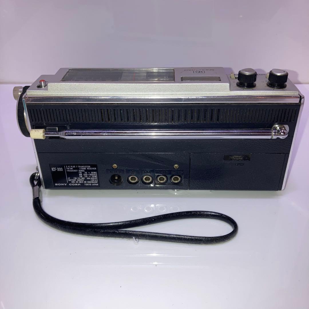 ア*き様 SONY ICF-300 3バンド トランジスターラジオ FM/AM/