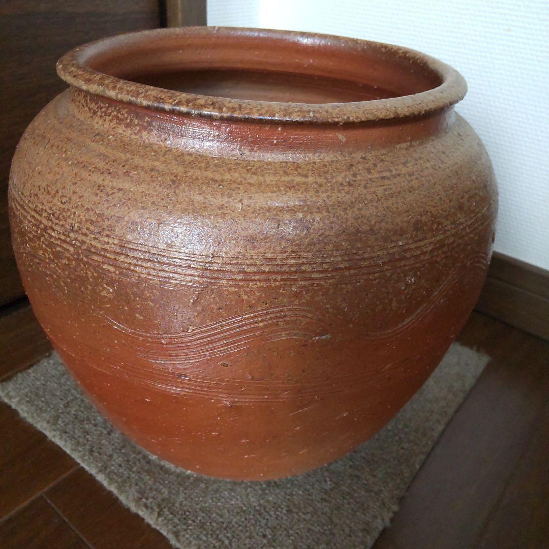 寒風　中壺　10　備前焼