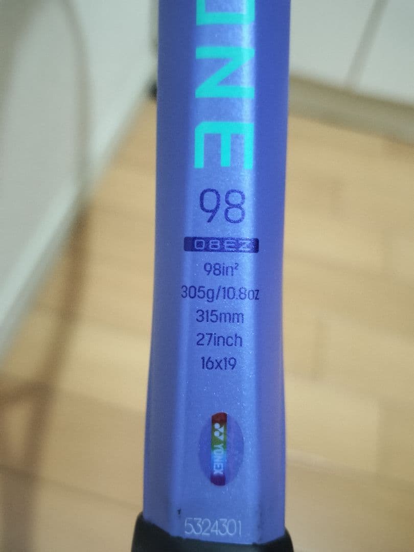 テニスラケットEZONE98 2025モデル 305g グリップ2 イーゾーン