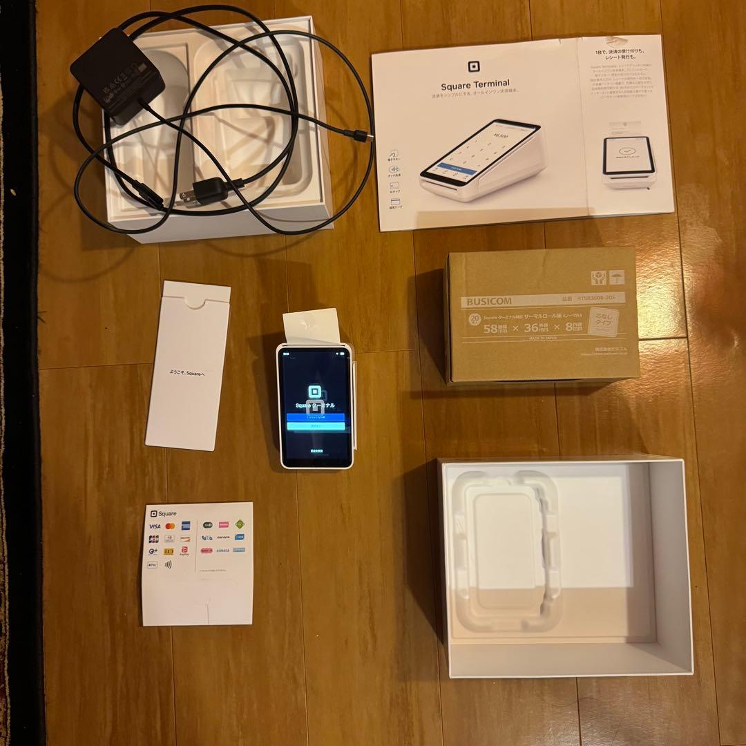 Y*u様 開封動作確認済 Square ターミナル 決済端末 A-SKU-060
