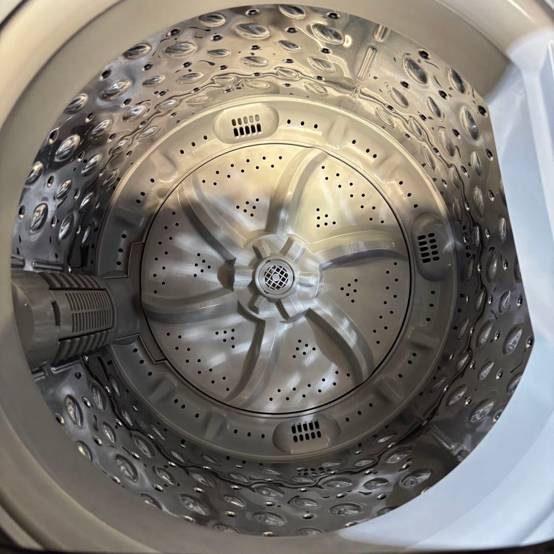 洗濯機 6.0kg 一人暮らし おしゃれブラック 22年製【地域限定配送無料】