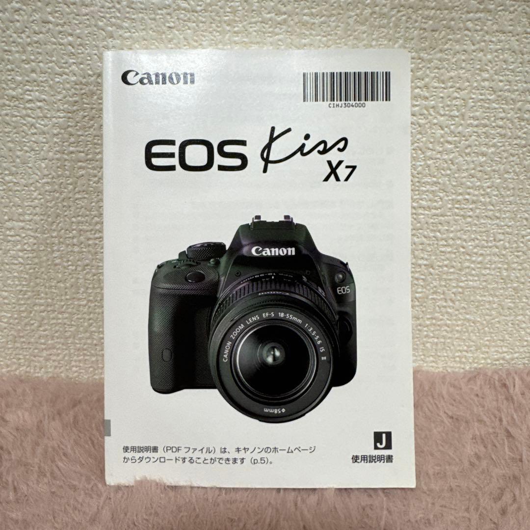 フィルムカメラ Canon DOUBLE ZOOM KIT EOS kiss X7