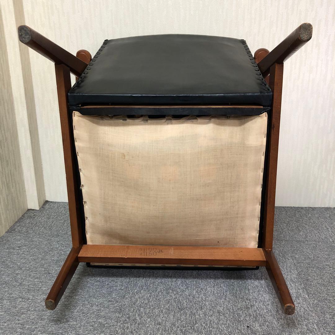 60s~80s Vintage Old カリモク Kチェア ワンシーター 60