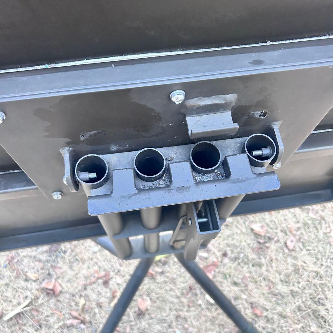 RESTAREA ラスティ折りたたみテーブル カフェテーブル アイアン ガーデン