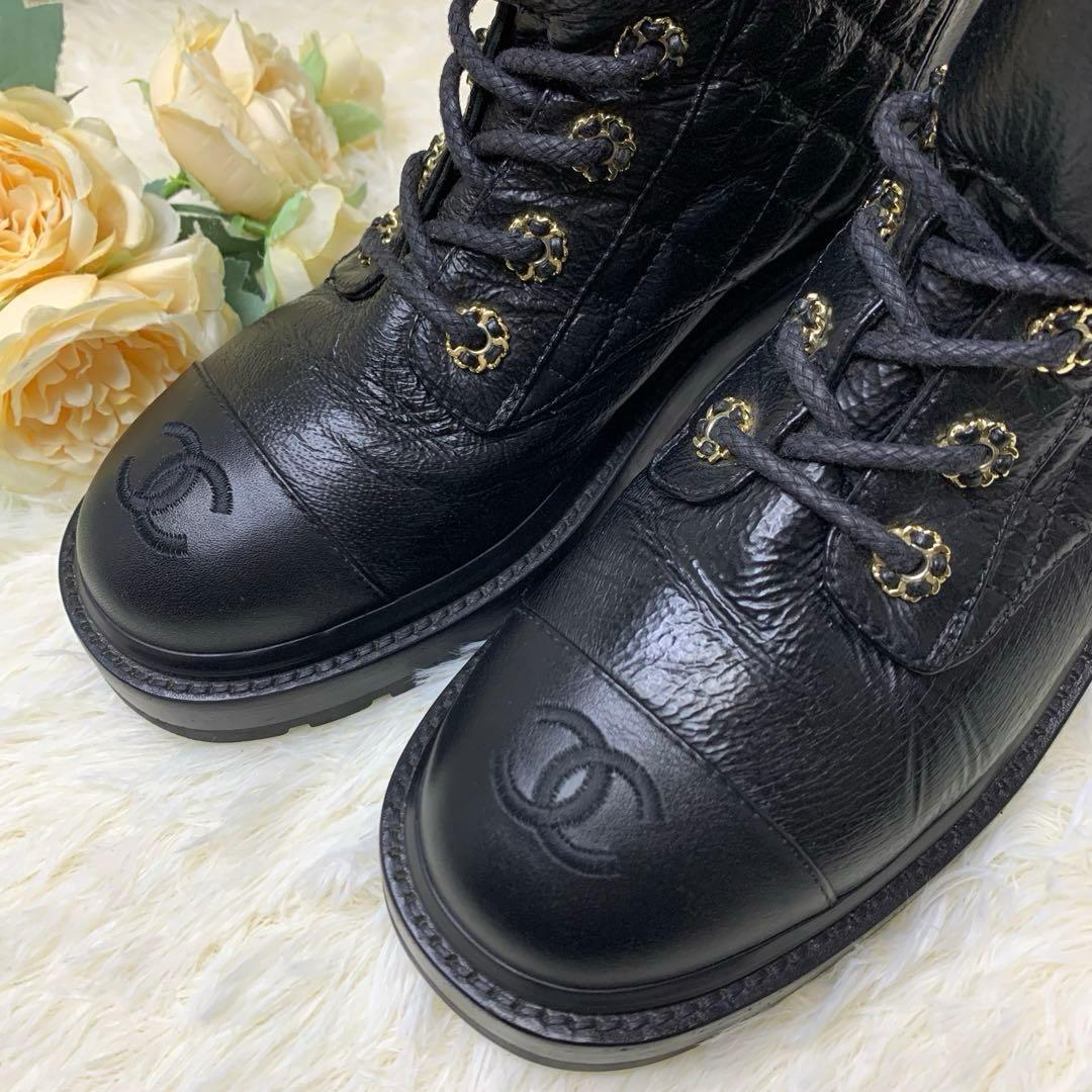 CHANEL シャネル ショートブーツ