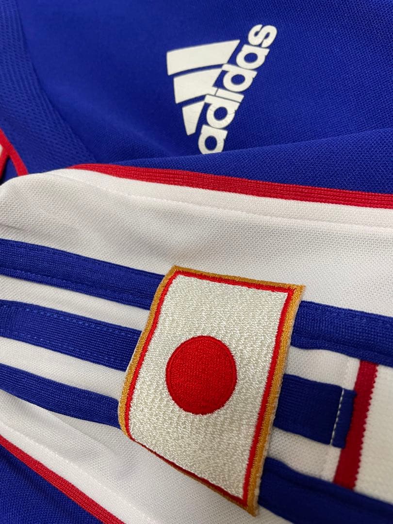 （美品）サッカー 2001年 日本代表 ユニフォーム adidas M
