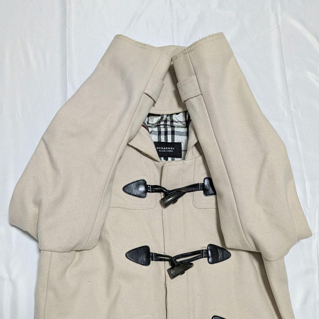 入手困難✨ BURBERRY BLACK LABEL ダッフルコートウール L