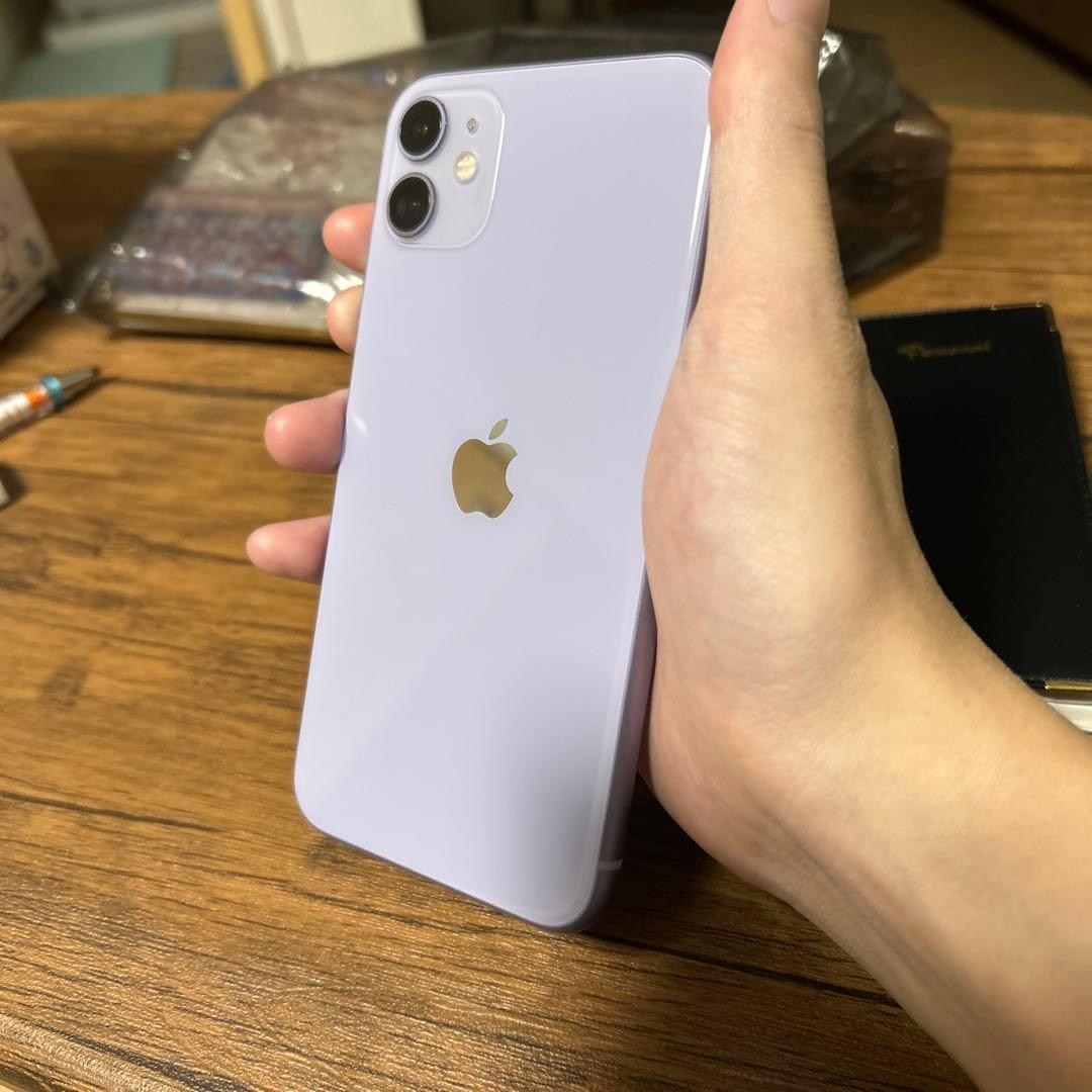 【値下げ】iphone11 256GB パープル (本体のみ)