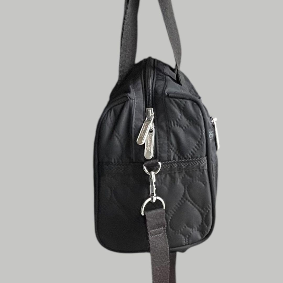美品 LESPORTSAC EVERYDAY SM SATCHEL BLACK