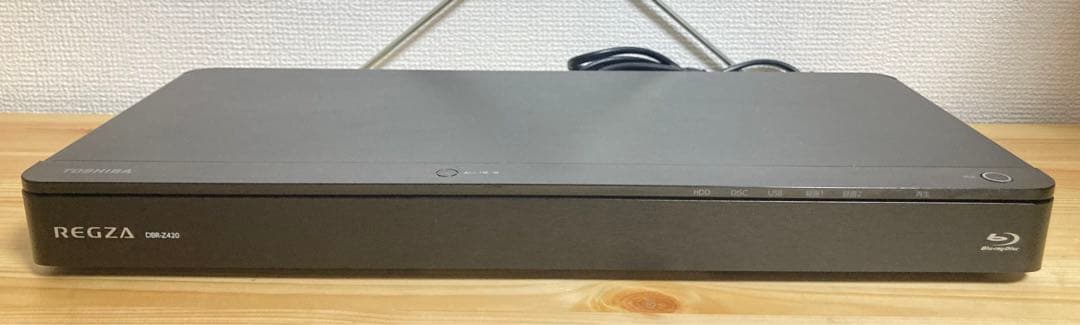 ☆良品 TOSHIBA REGZA DBR-Z420 ブルーレイレコーダー 東芝