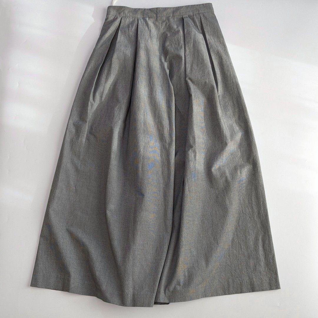 ファビアナフィリッピ ワイドパンツ オーバーサイズ XS ライトグレー