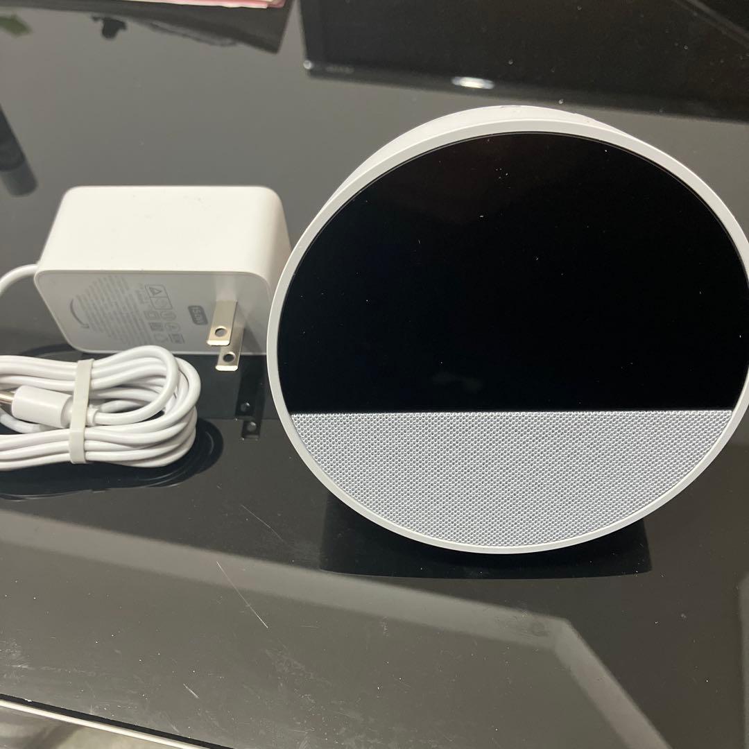 【極美品】Echo spot スマートスピーカー ホワイト