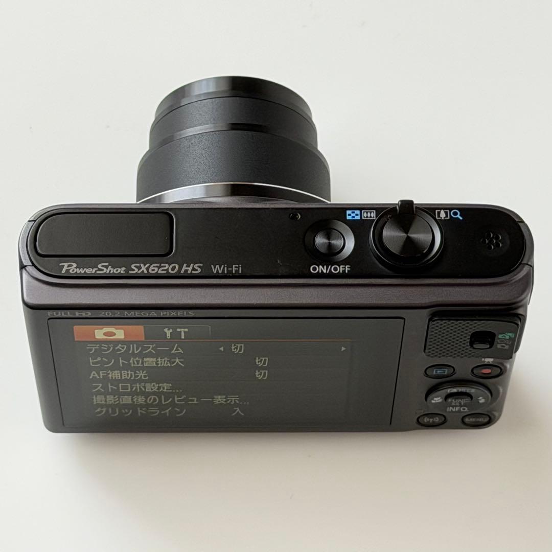 キヤノン　Canon PowerShot SX620HS ブラック　キズあり