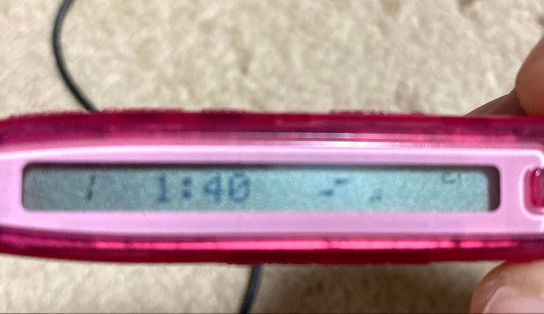 Victor ハローキティ MDウォークマン KT-MD55 動作品