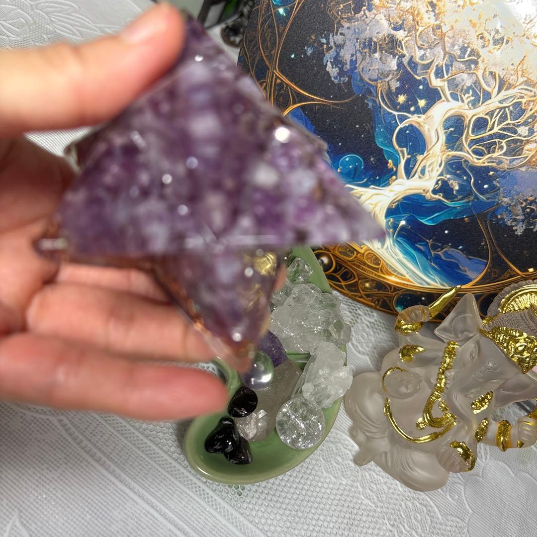 オルゴナイト マカバスター 大 レピロドライトシリカ