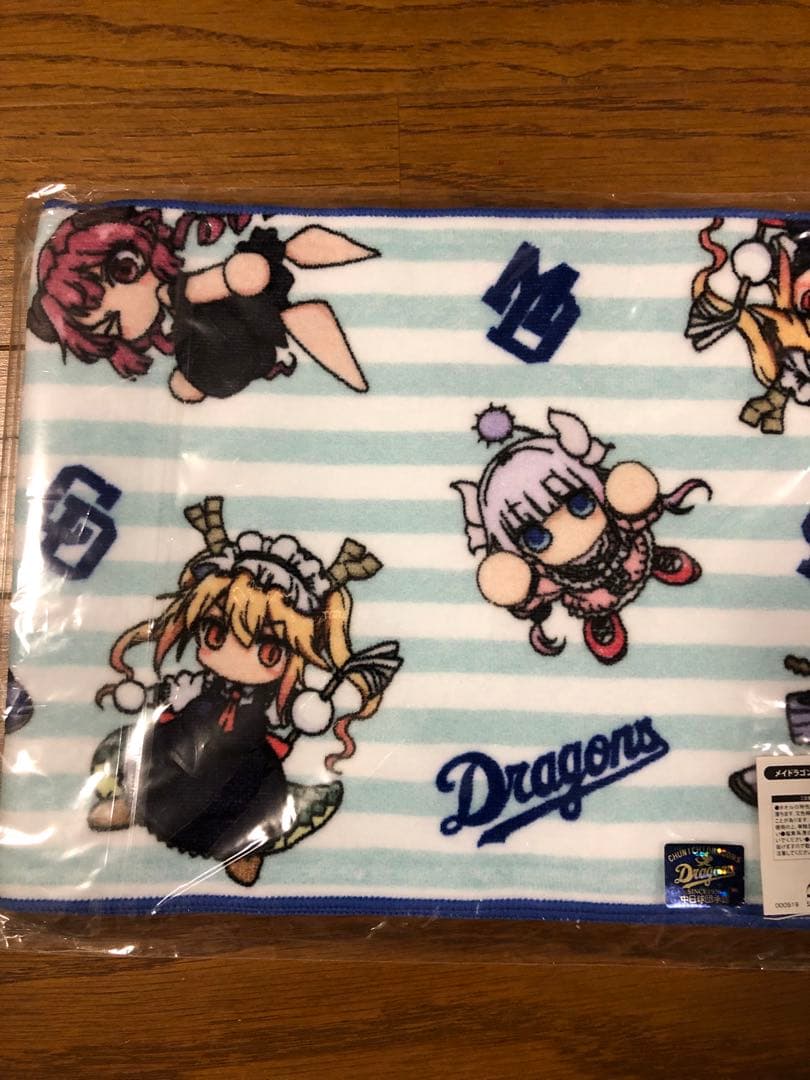 小林さんちのメイドラゴン　中日ドラゴンズコラボバッグとマフラータオルセット