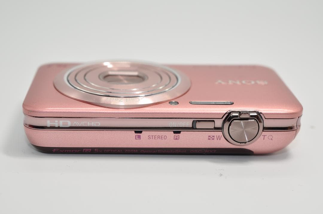 美品 SONY ソニー デジタルカメラ DSC-WX7 サイバーショット ピンク