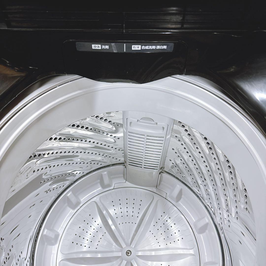 ★送料込み★2023年製 5kgアイリスオーヤマIAW-T504ブラック黒色