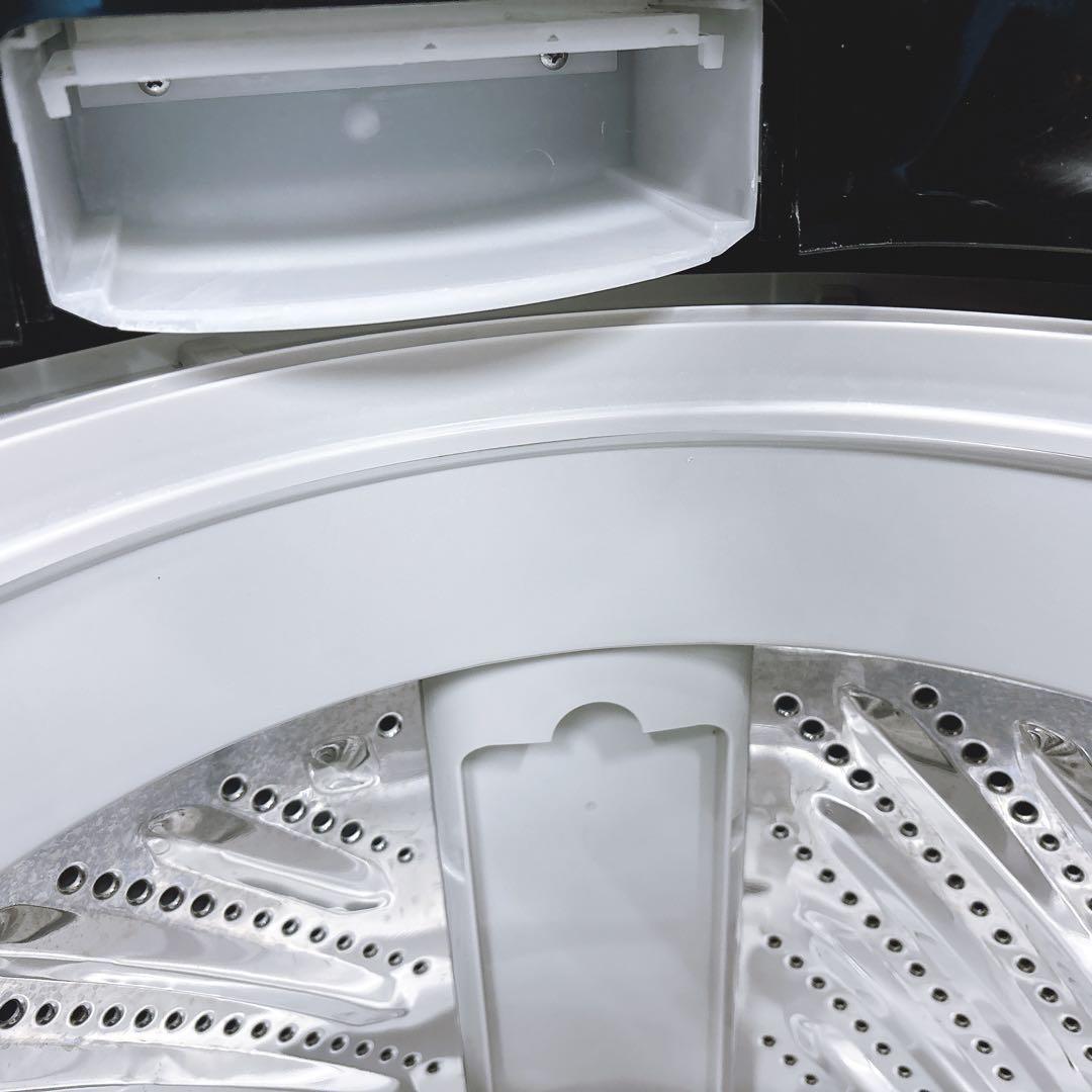 ★送料込み★2023年製 5kgアイリスオーヤマIAW-T504ブラック黒色