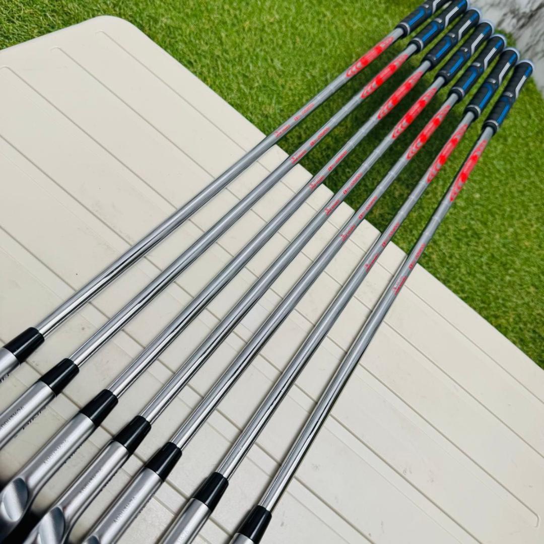 【良品】ピン i230 黒ドット メンズアイアンセット 7本 スチール S