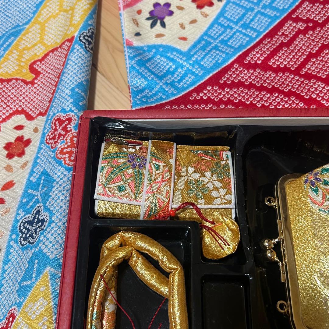 【美品】七五三　女の子用　7歳　着丈調整可能 130cm