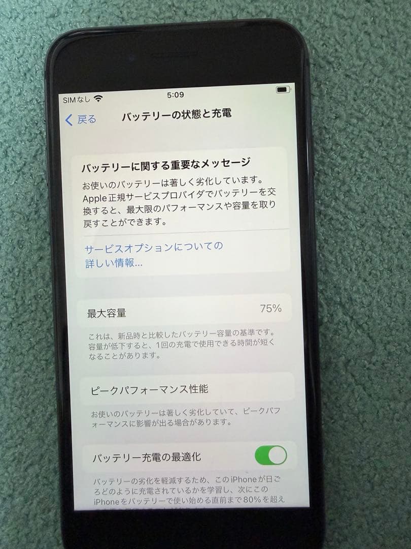 Apple iPhone8 256GB グレー
