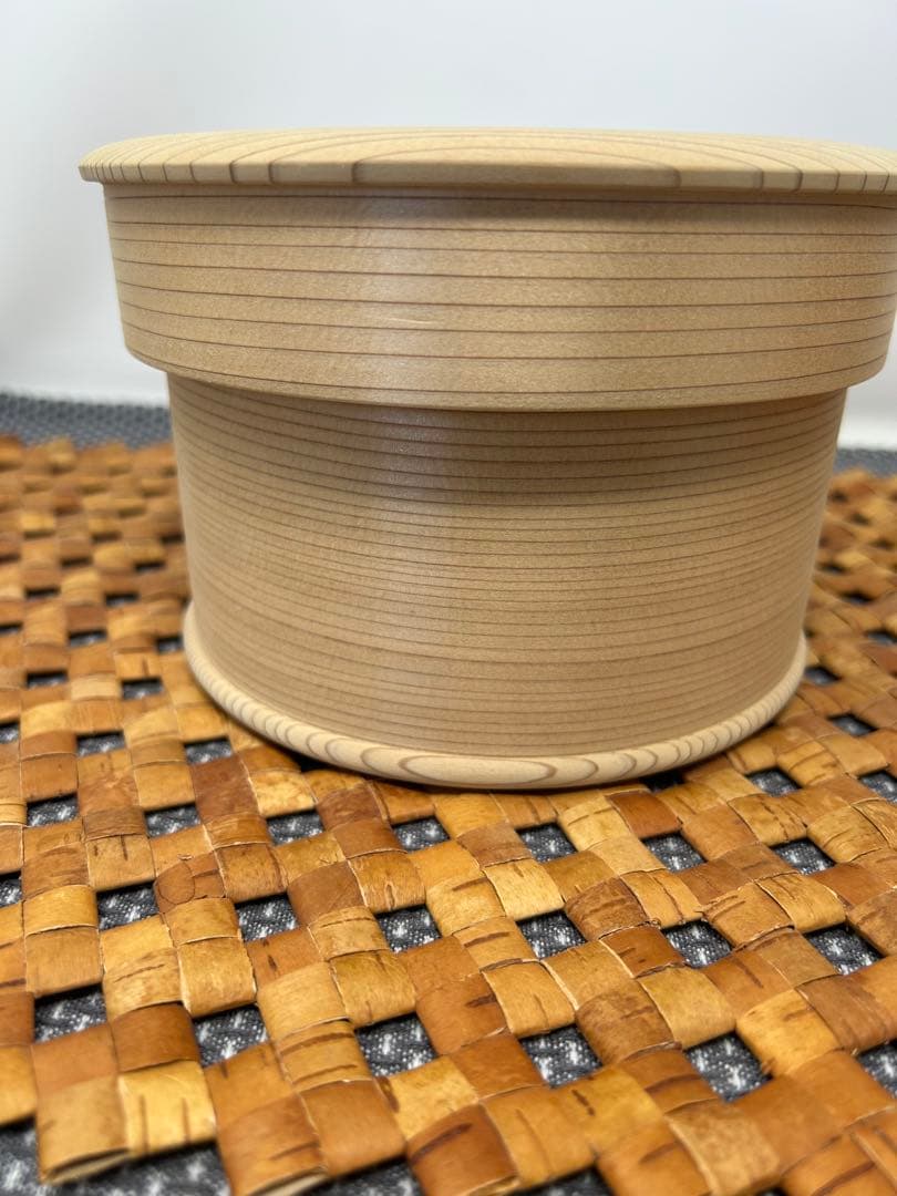 柴田 慶信 商店 天然杉 お櫃 　　　　 　　　　5寸 2合用