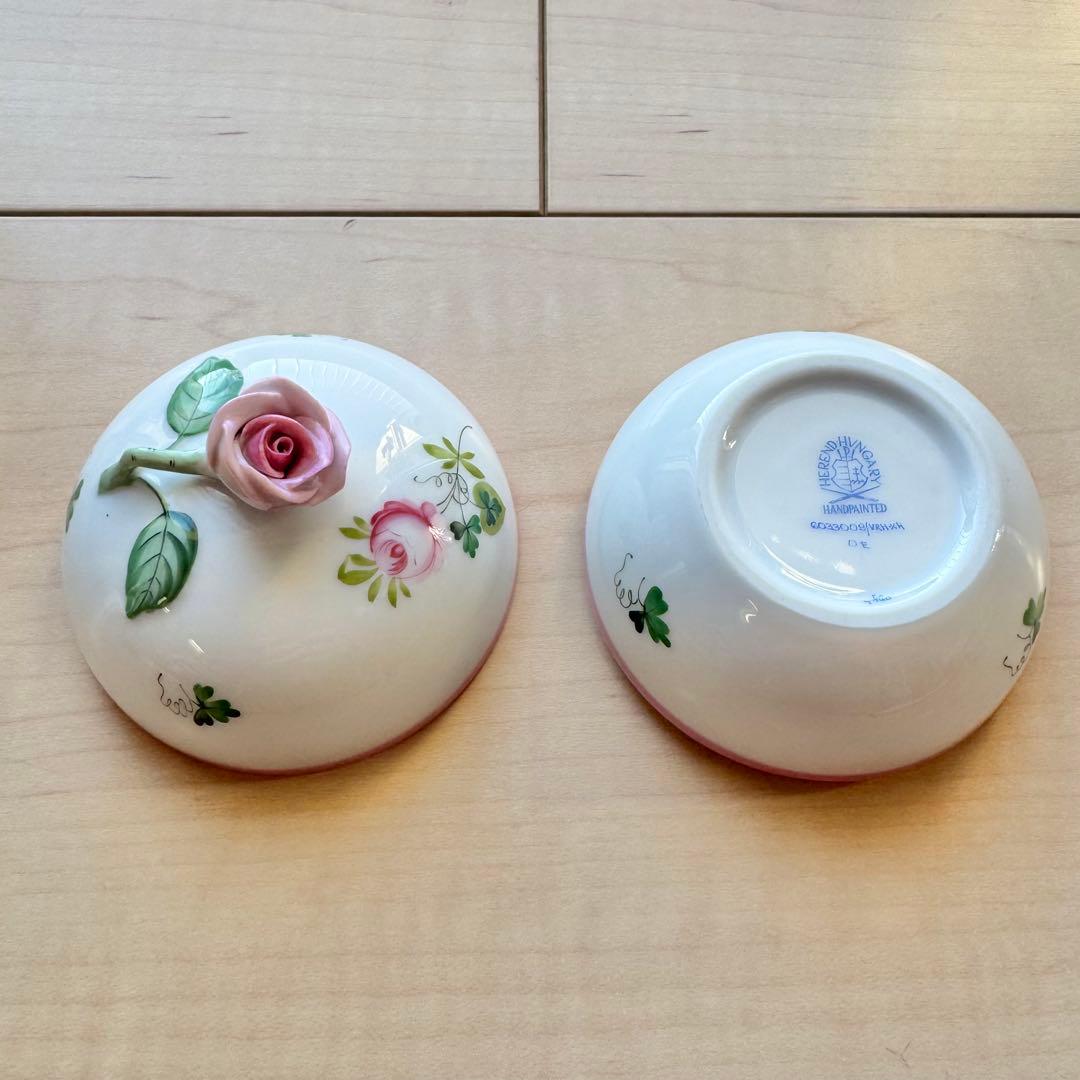 Herend ボンボニエール　ピンク