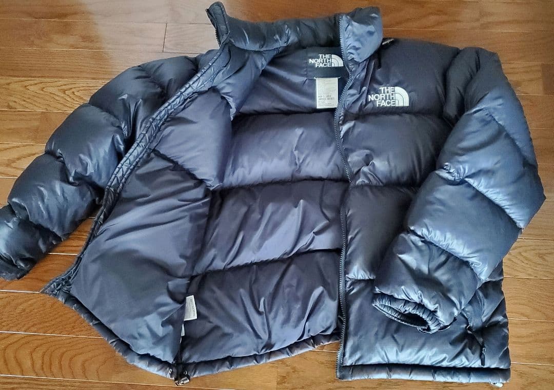 ノースフェイス　US規格 700フィル 肉厚 ヌプシダウン　L 黒