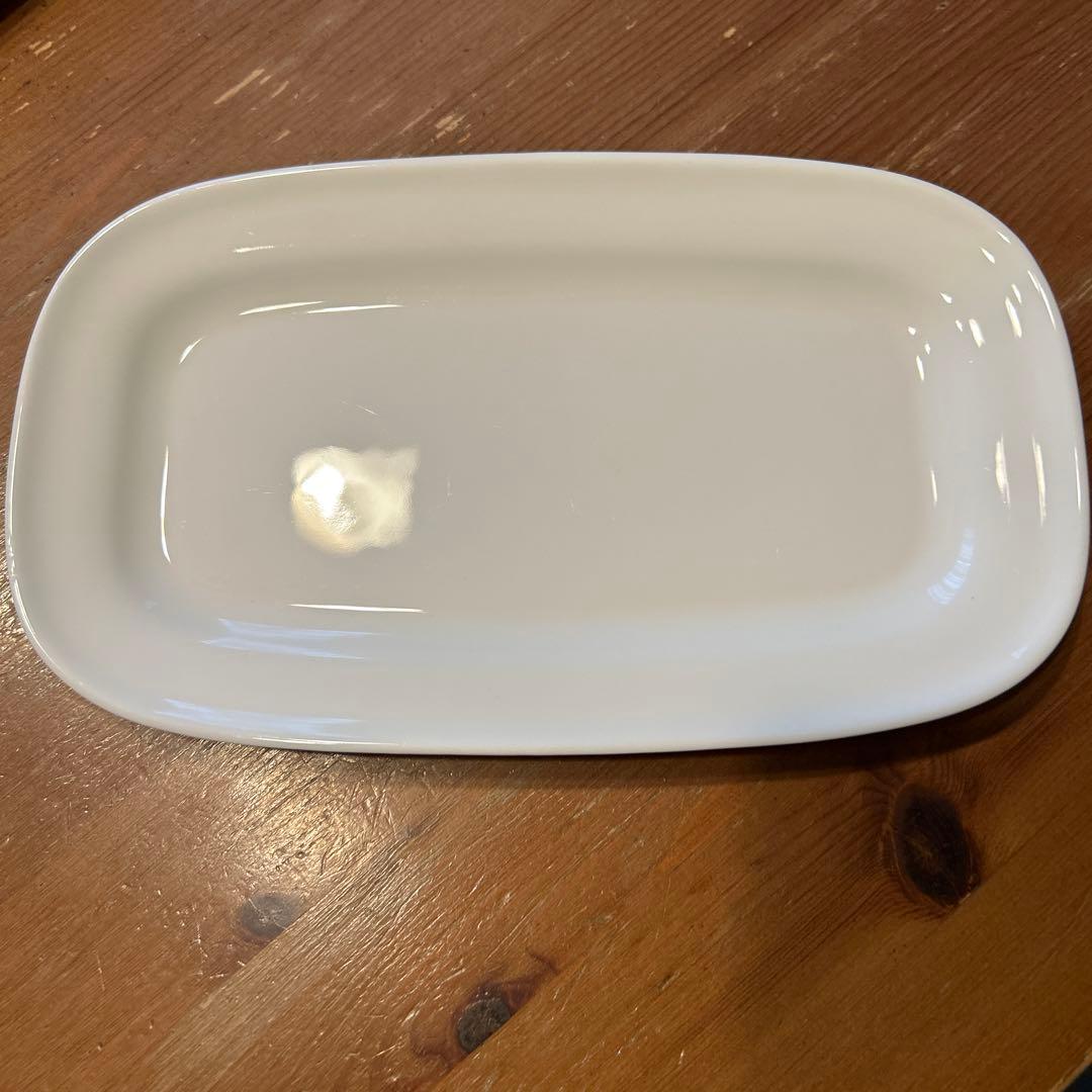  ボーンチャイナ 長方形皿 5枚セット