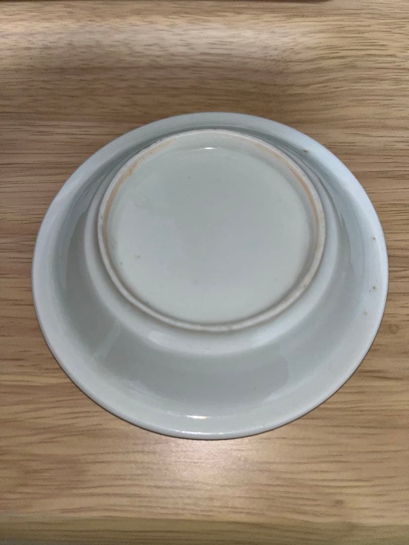 伊万里 白磁印刻寿文豆皿 5枚 江戸末期(1860年頃) Imari ware