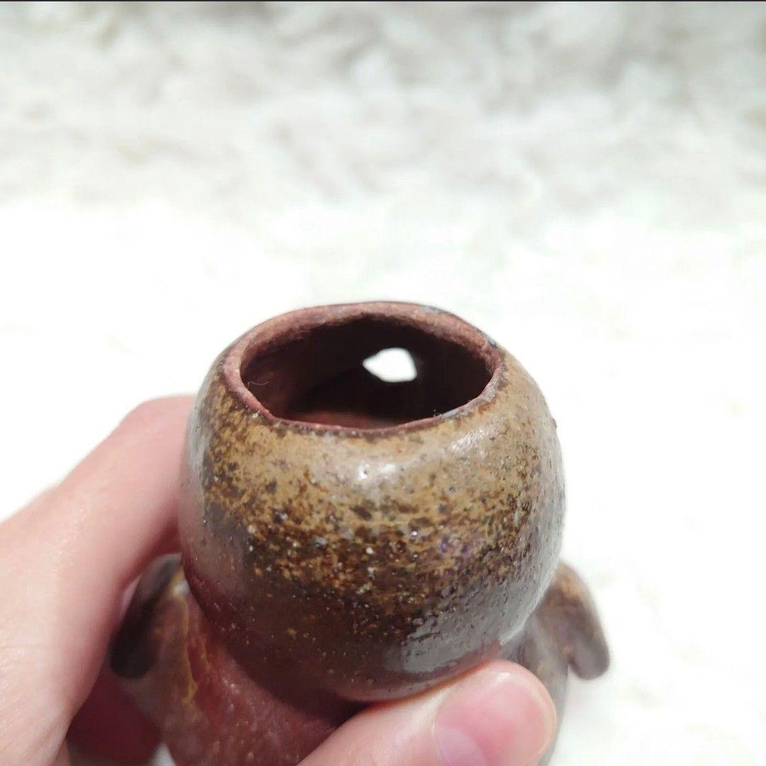 【2538】200.ぺんぎん　　…備前焼