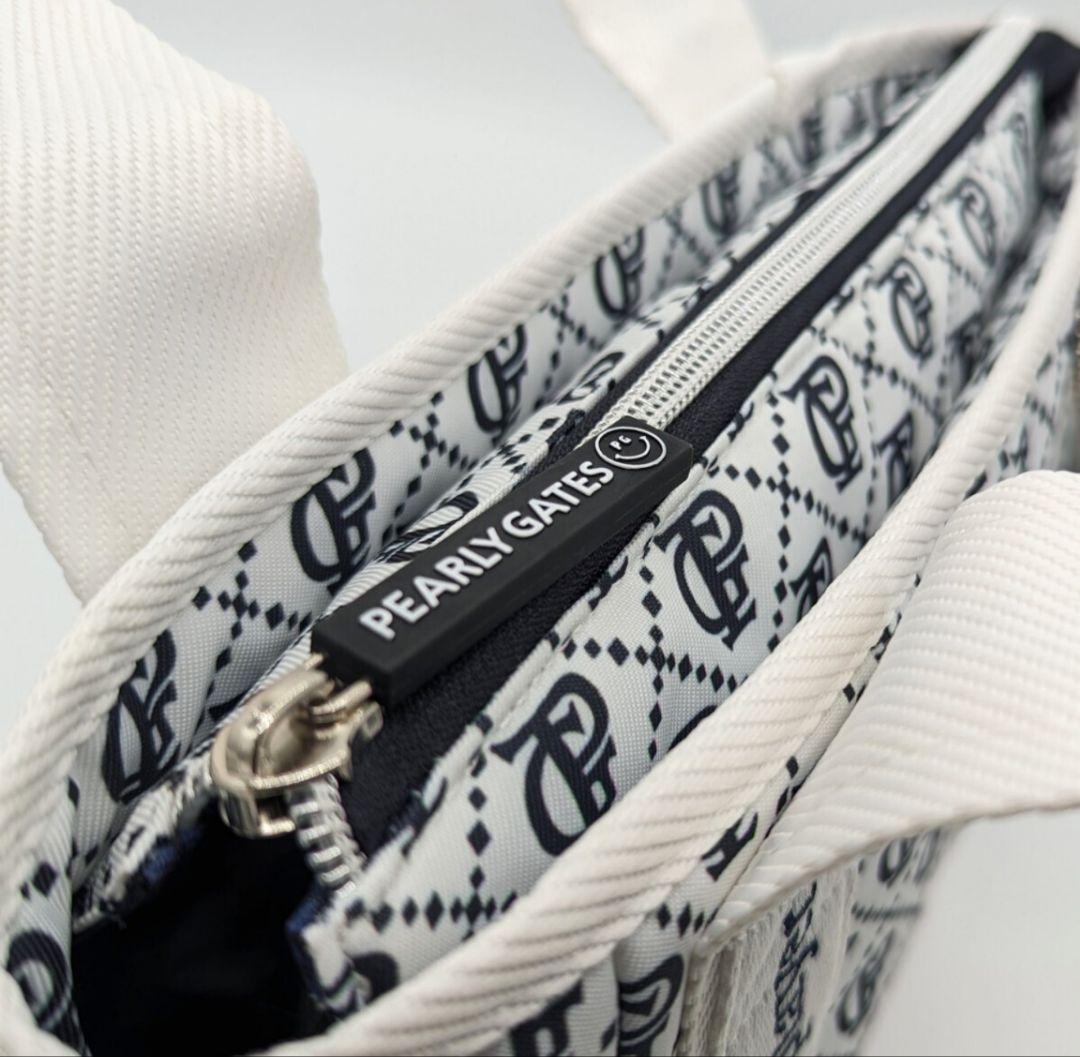 ★新品正規品 パーリーゲイツモノグラム柄 カートバッグ unisex ポーチ付き