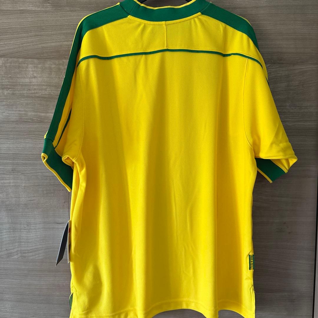 Nike イエロー サッカーシャツ Lサイズ