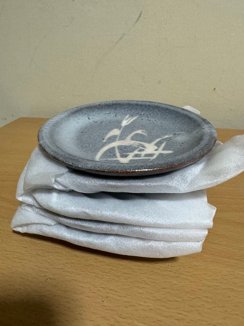 志野 加藤健 美濃焼 濃州半右衛門窯陶器　カップ　ソ一サ一　新品5点セット