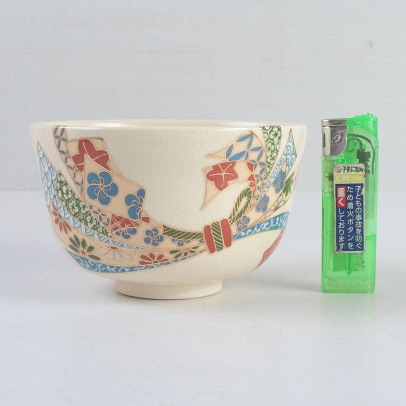 茶道具　京焼　清水焼　宮地英香　小栗龍靖　井原瑞雲など　茶碗　八客　V9244A