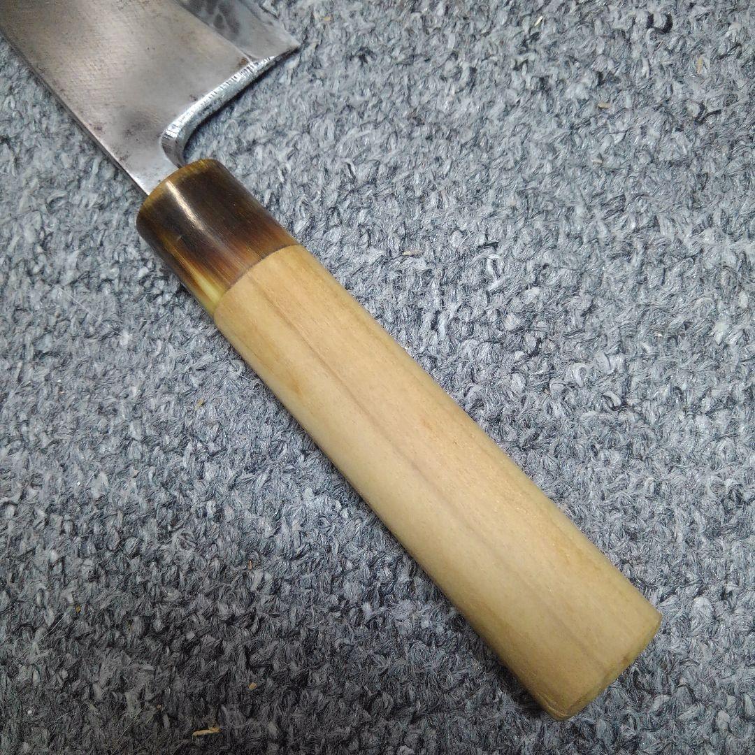 ONo.483　中古　堺・出刃包丁(極上登録　卍正忠　請合)