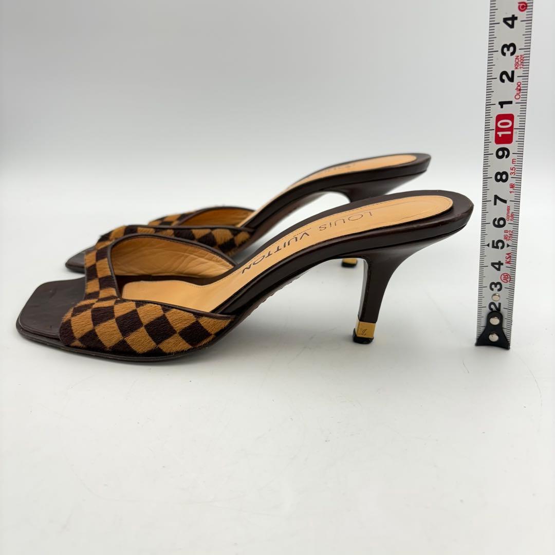 ルイヴィトン ダミエ ミュールサンダル レディース 0725-S6534h