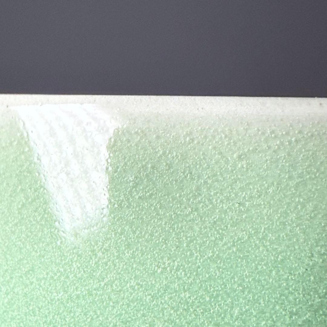 人間国宝　中島宏　造　青磁湯呑み　翡翠色　汲み出し　五客　共箱　未使用保管品　栞