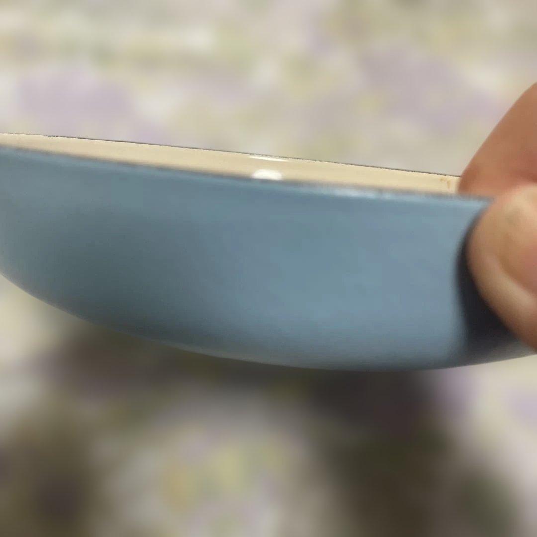 LE CREUSET 両手鍋 水色18