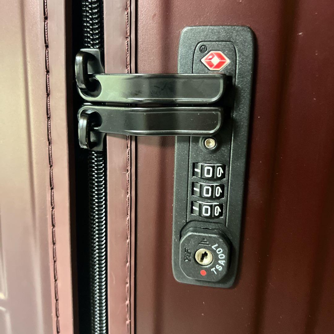 アジアラゲージ departure キャリーケース 80L レッド