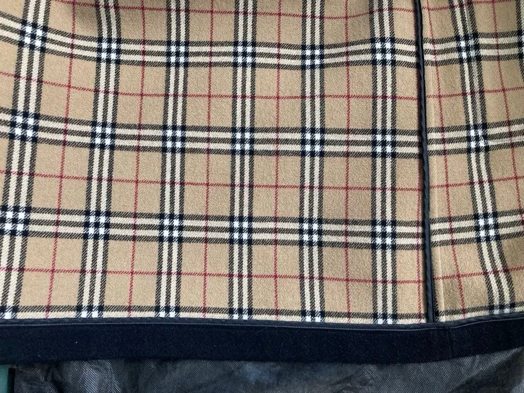 バーバリーブラックレーベル　ダッフルコート 黒色　サイズL