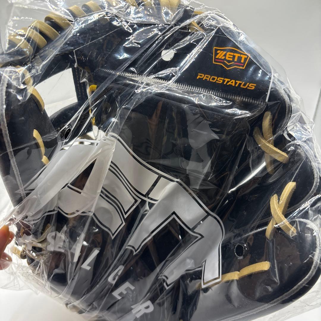 ZETT軟式野球 グラブ プロステイタスSE セカンド・ショート用 右投げ用