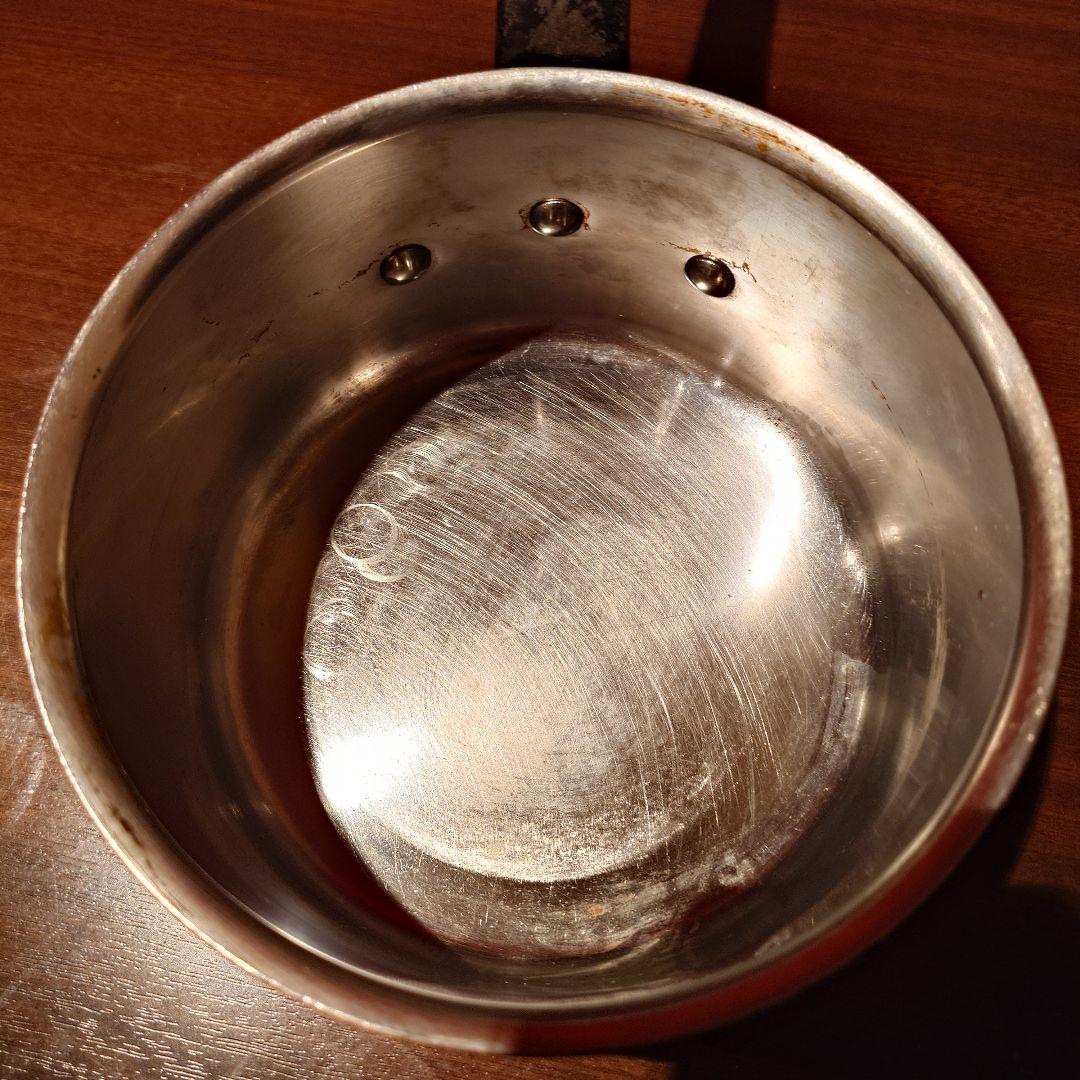 BOURGEAT 16 銅鍋　深型　片手鍋　直径約17cm　フランス　プロ