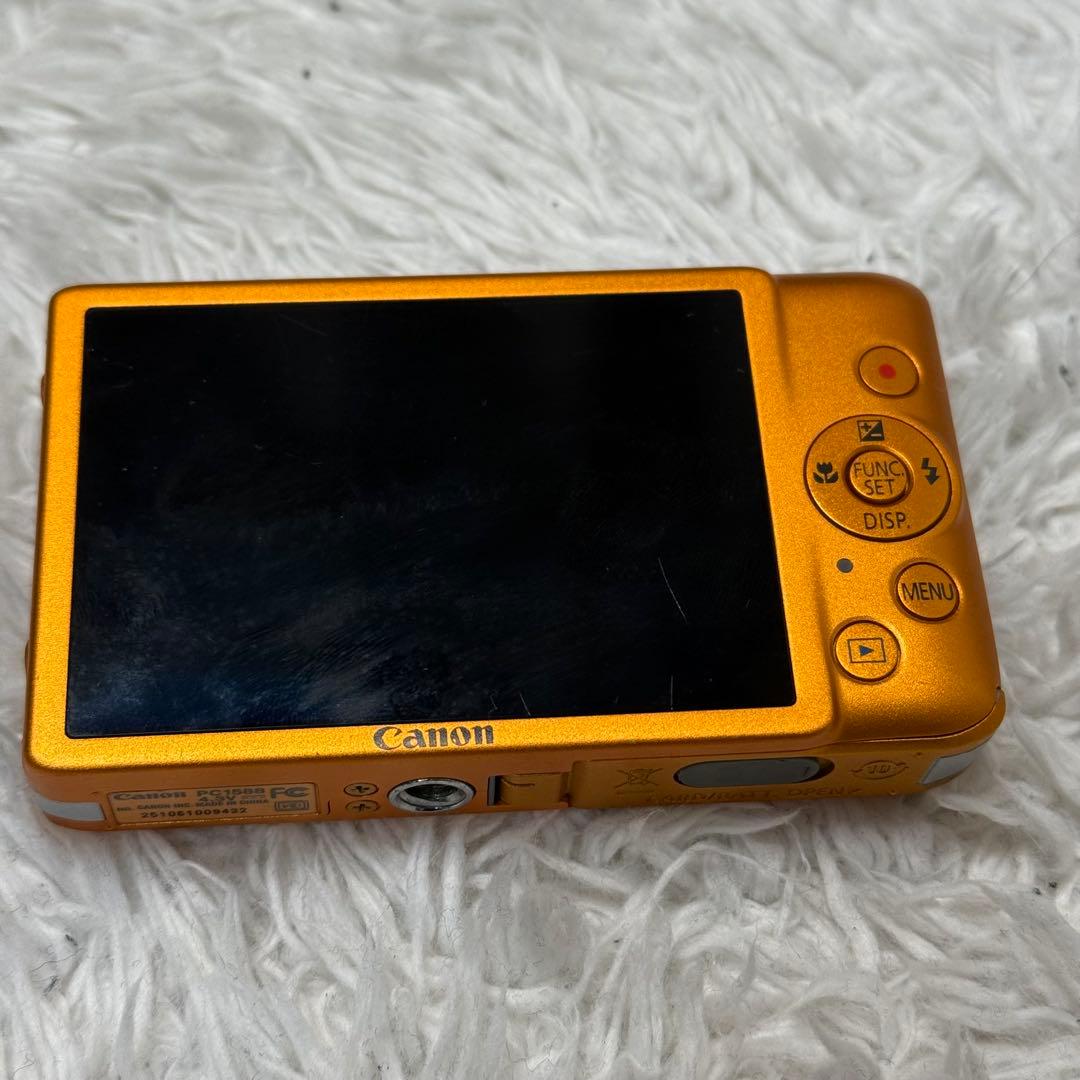 CANON IXY 210F 動作確認済 デジタルカメラ オレンジ OR
